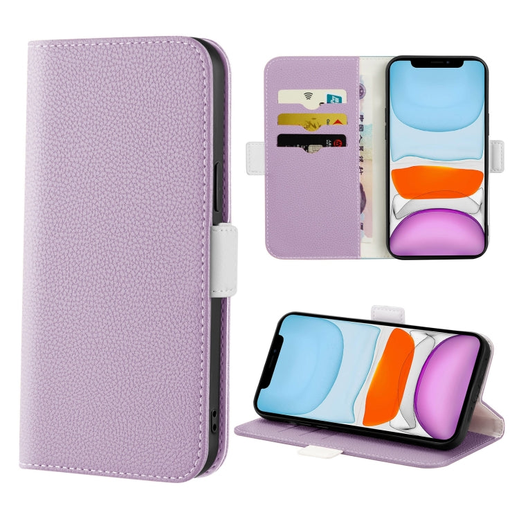 Candy Color Litchi Texture Leather Phone Case, For iPhone SE 2022 / SE 2020 / 8 / 7, For iPhone 8 Plus / 7 Plus, For iPhone 11 Pro, For iPhone 11