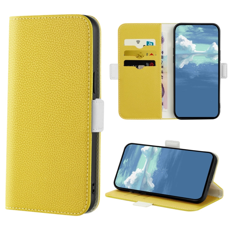 Candy Color Litchi Texture Leather Phone Case, For iPhone 13, For iPhone 13 mini, For iPhone 13 Pro, For iPhone 13 Pro Max
