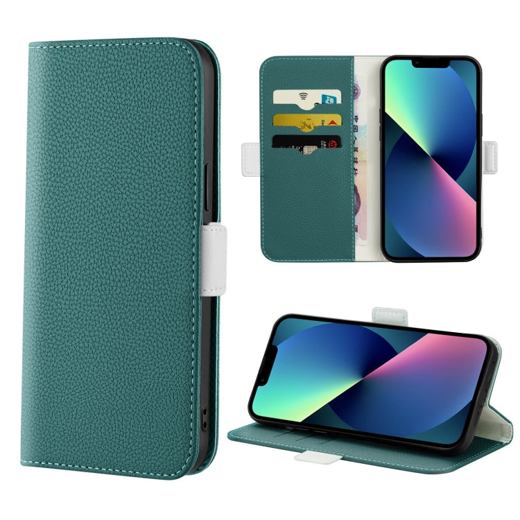 Candy Color Litchi Texture Leather Phone Case, For iPhone 14, For iPhone 14 Plus, For iPhone 14 Pro, For iPhone 14 Pro Max
