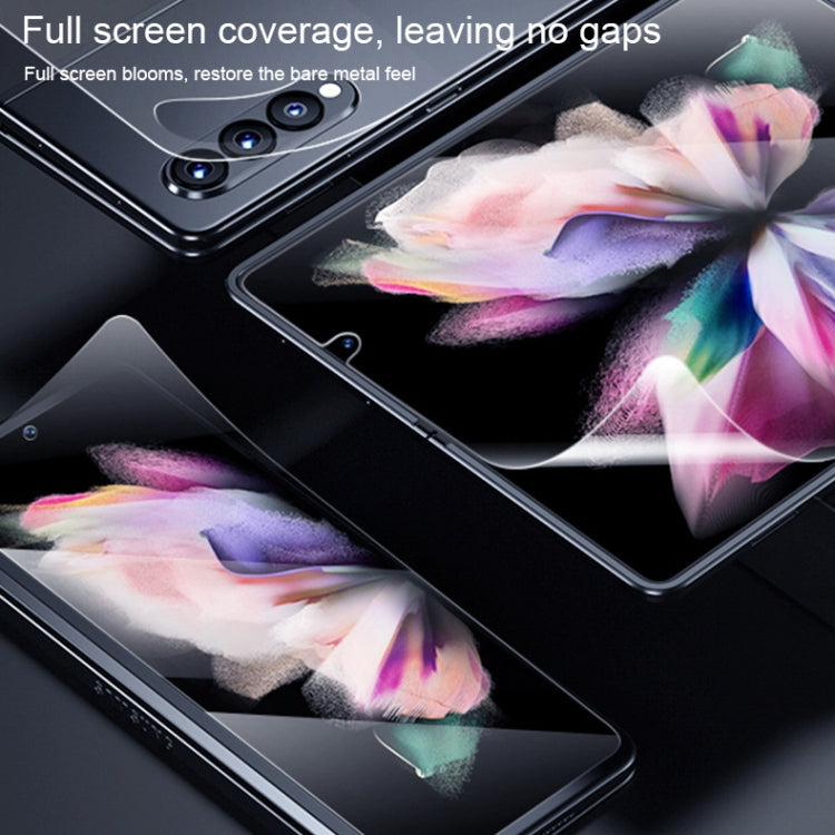Full Screen Protector Explosion-proof Hydrogel Film For Samsung Galaxy Z Fold4 / Galaxy W23(Big Screen)