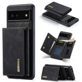 DG.MING M1 Series 3-Fold Multi Card Wallet + Magnetic Phone Case, For Google Pixel 7 5G, For Google Pixel 6A