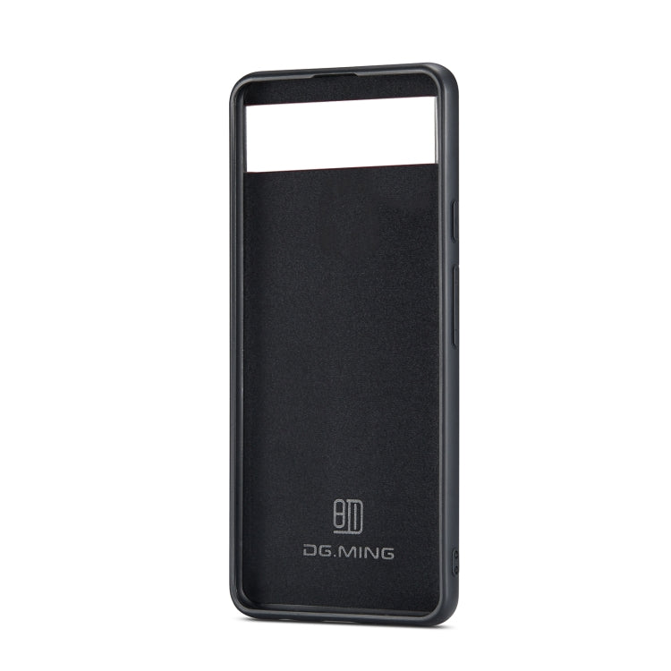 DG.MING M1 Series 3-Fold Multi Card Wallet + Magnetic Phone Case, For Google Pixel 7 5G, For Google Pixel 6A