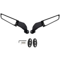 1 Pair Motorcycle Modified Rearview Mirrors Wind Wing Adjustable Rotating Side Mirrors, Adjustable Rotating