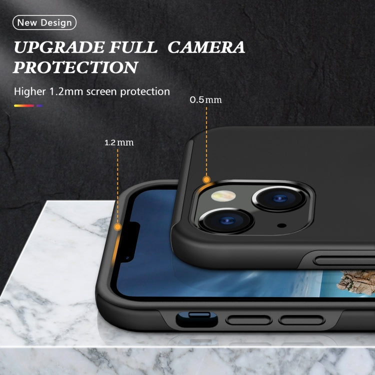 Magnetic Ring Kickstand Shockproof Phone Case, For iPhone 14, For iPhone 14 Plus, For iPhone 14 Pro