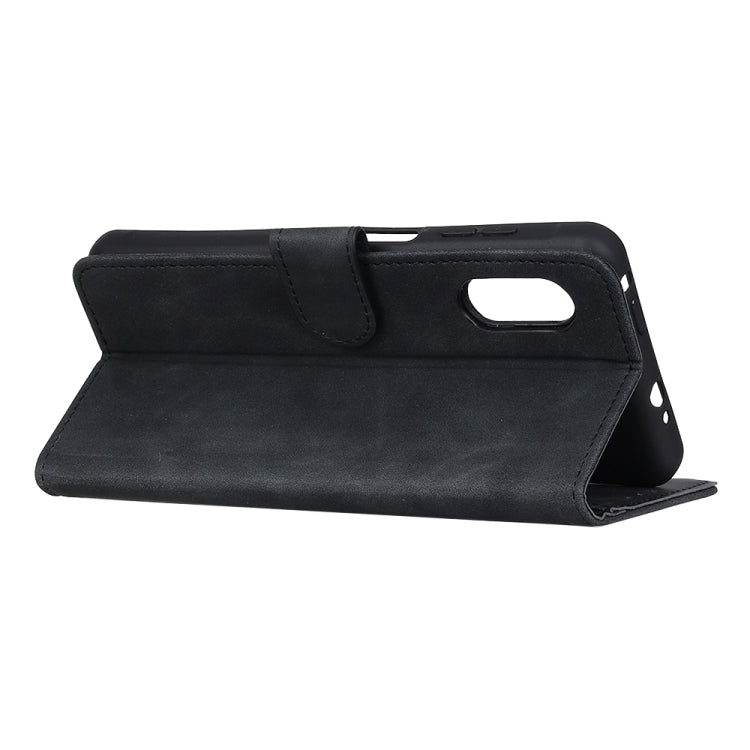 Retro Texture PU + TPU Horizontal Flip Leather Case with Holder & Card Slots & Wallet, For Galaxy XCover Pro