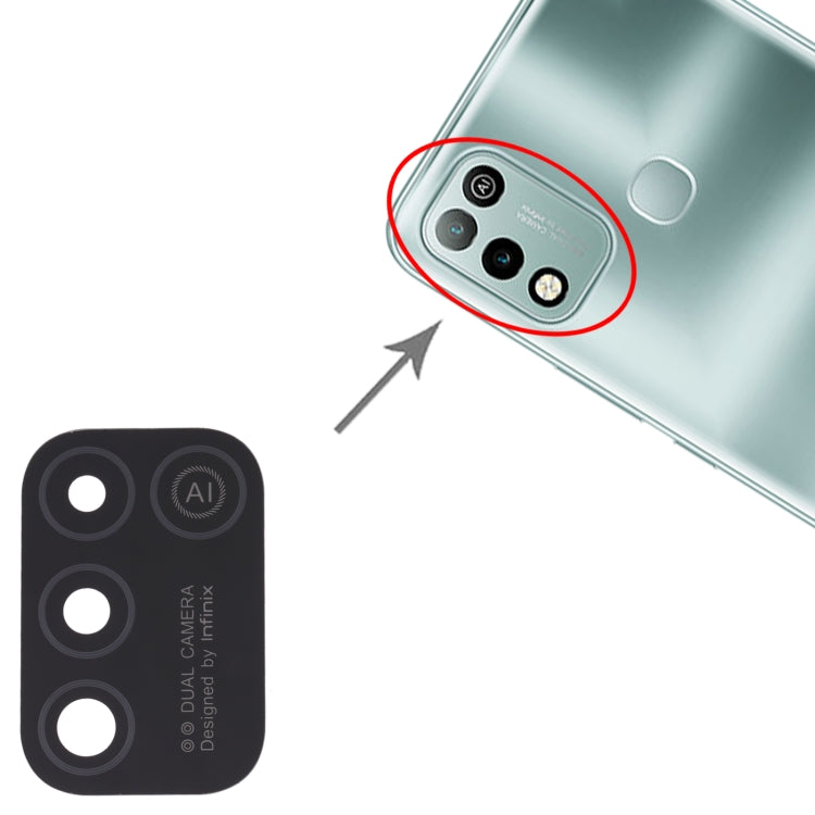 10 PCS Back Camera Lens, For Infinix Hot 10 Play, For Infinix Hot 10s/Hot 10T, For Infinix Hot 10i/Smart 5 Pro, For Infinix Note 8, For Infinix Note 10, For Infinix Hot 11s, For Infinix Hot 11 Play, For Infinix Zero X/Zero X Pro, For Infinix Note 8i   ...