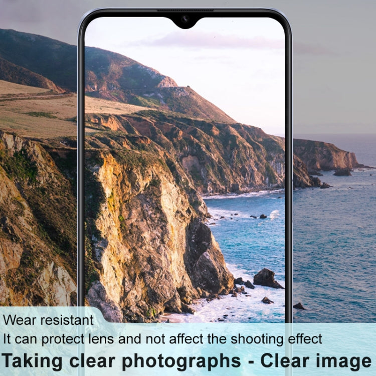 For OPPO Realme C31 IMAK Rear Camera Lens Glass Film Black Version