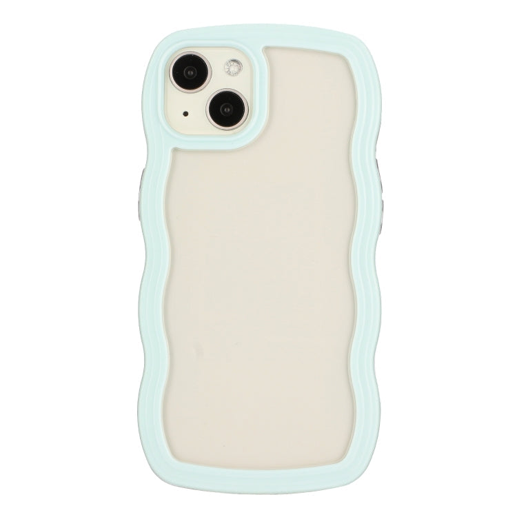 Candy Color Wave TPU Clear PC Phone Case, For iPhone 13, For iPhone 13 Pro, For iPhone 13 Pro Max, For iPhone 12 / 12 Pro