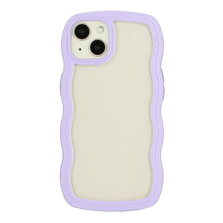 Candy Color Wave TPU Clear PC Phone Case, For iPhone 13, For iPhone 13 Pro, For iPhone 13 Pro Max, For iPhone 12 / 12 Pro