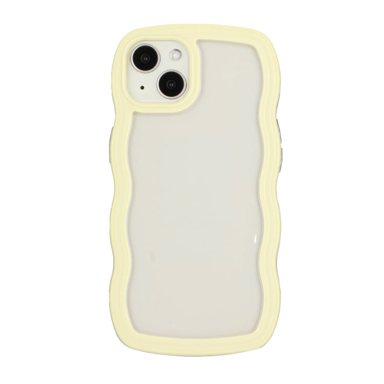 Candy Color Wave TPU Clear PC Phone Case, For iPhone 13, For iPhone 13 Pro, For iPhone 13 Pro Max, For iPhone 12 / 12 Pro