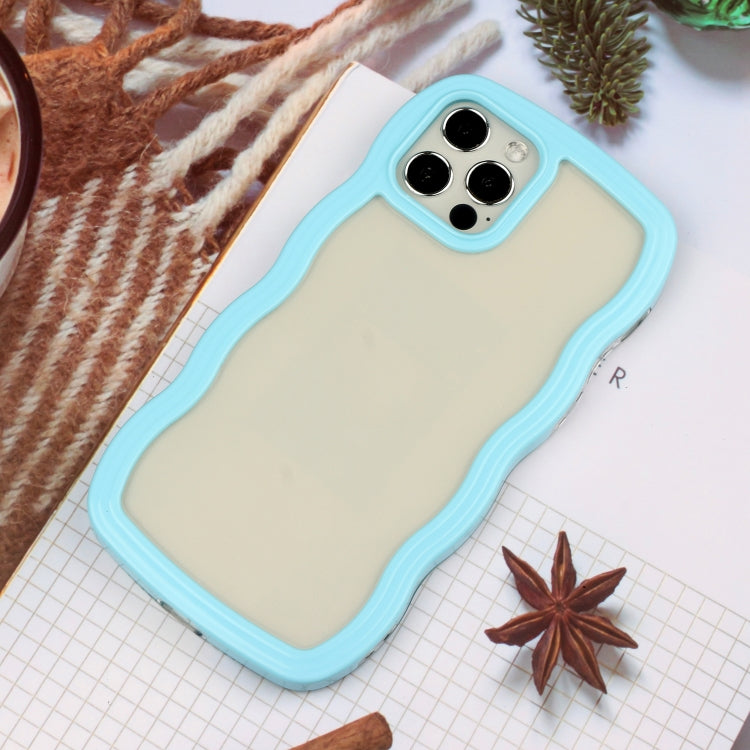 Candy Color Wave TPU Clear PC Phone Case, For iPhone 12 Pro Max, For iPhone 11, For iPhone 11 Pro Max, For iPhone X / XS
