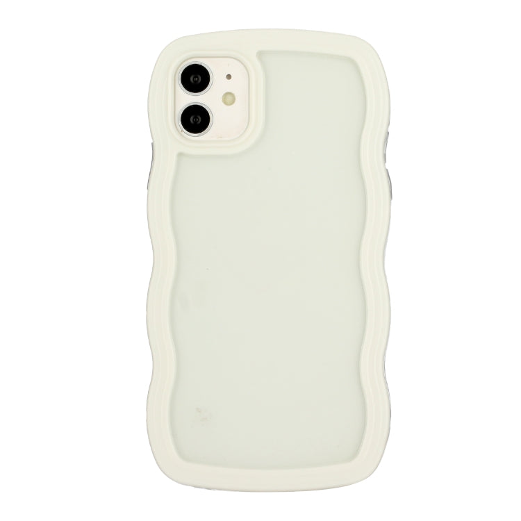 Candy Color Wave TPU Clear PC Phone Case, For iPhone 12 Pro Max, For iPhone 11, For iPhone 11 Pro Max, For iPhone X / XS