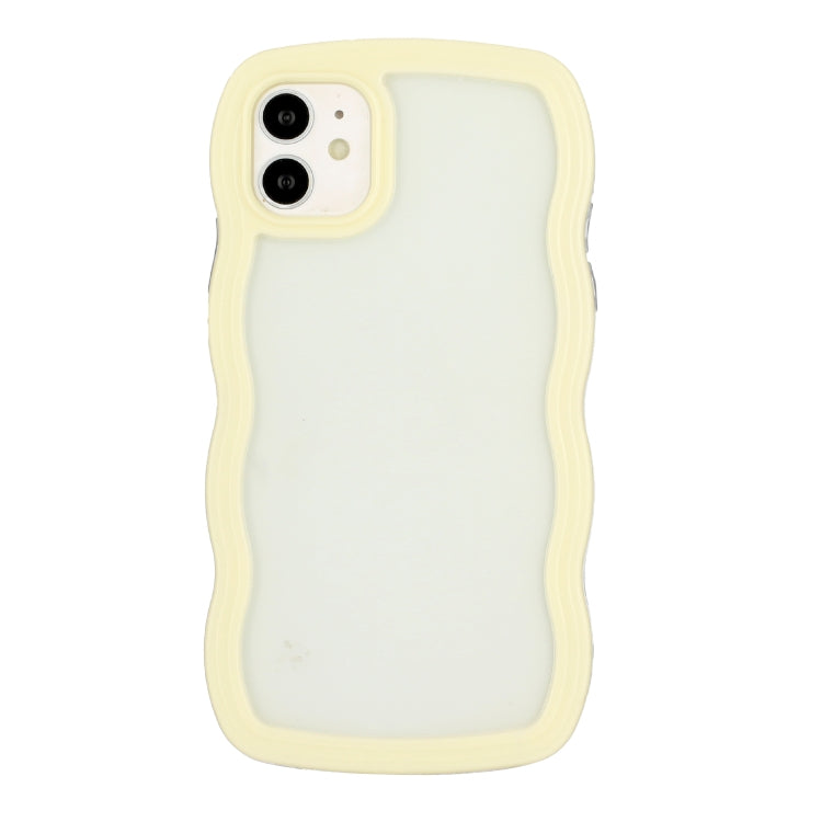 Candy Color Wave TPU Clear PC Phone Case, For iPhone 12 Pro Max, For iPhone 11, For iPhone 11 Pro Max, For iPhone X / XS
