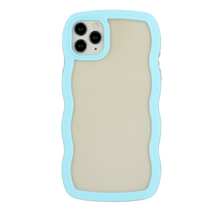 Candy Color Wave TPU Clear PC Phone Case, For iPhone 12 Pro Max, For iPhone 11, For iPhone 11 Pro Max, For iPhone X / XS