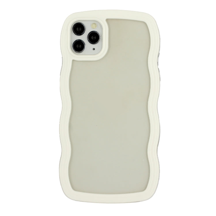 Candy Color Wave TPU Clear PC Phone Case, For iPhone 12 Pro Max, For iPhone 11, For iPhone 11 Pro Max, For iPhone X / XS