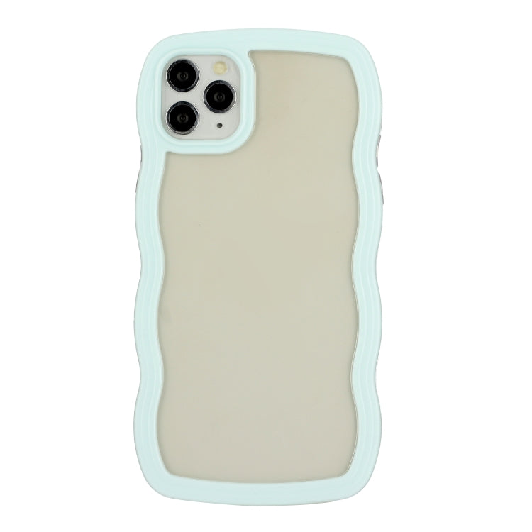 Candy Color Wave TPU Clear PC Phone Case, For iPhone 12 Pro Max, For iPhone 11, For iPhone 11 Pro Max, For iPhone X / XS