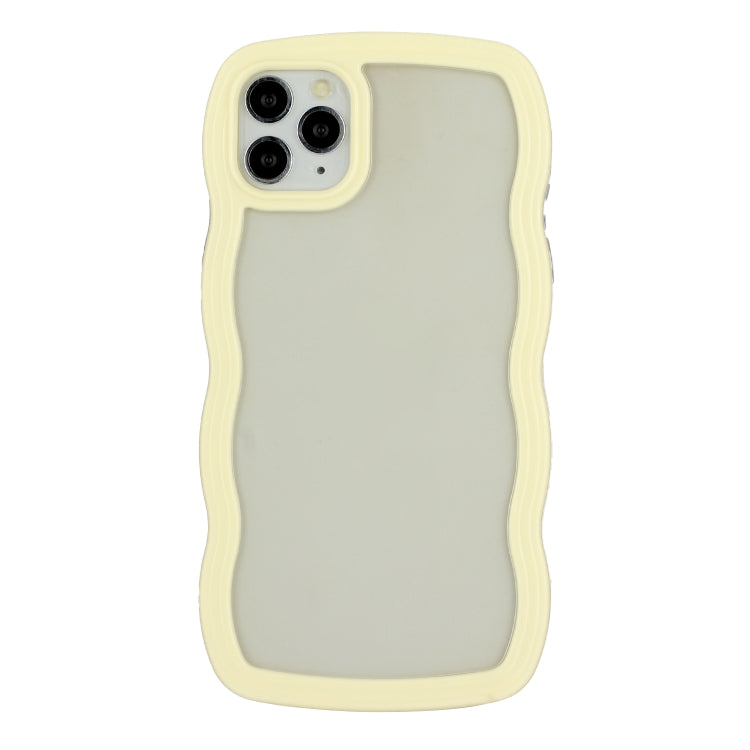 Candy Color Wave TPU Clear PC Phone Case, For iPhone 12 Pro Max, For iPhone 11, For iPhone 11 Pro Max, For iPhone X / XS
