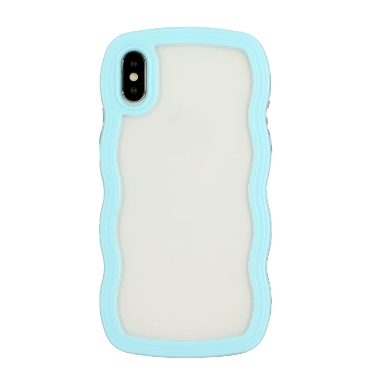 Candy Color Wave TPU Clear PC Phone Case, For iPhone 12 Pro Max, For iPhone 11, For iPhone 11 Pro Max, For iPhone X / XS