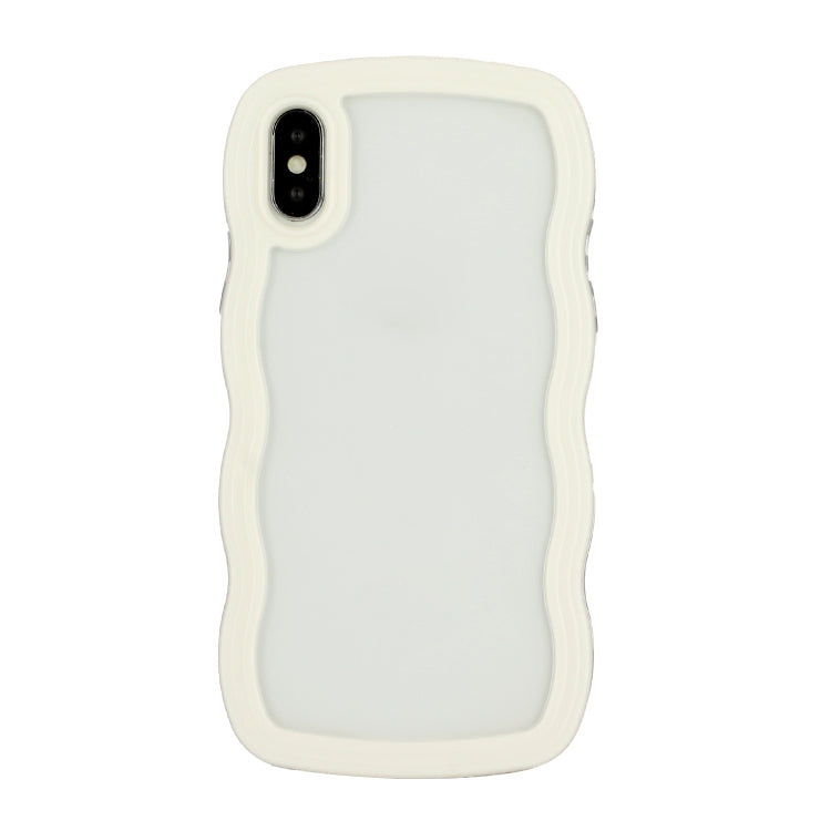 Candy Color Wave TPU Clear PC Phone Case, For iPhone 12 Pro Max, For iPhone 11, For iPhone 11 Pro Max, For iPhone X / XS