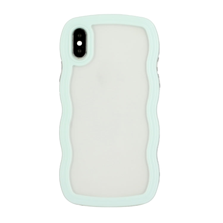 Candy Color Wave TPU Clear PC Phone Case, For iPhone 12 Pro Max, For iPhone 11, For iPhone 11 Pro Max, For iPhone X / XS