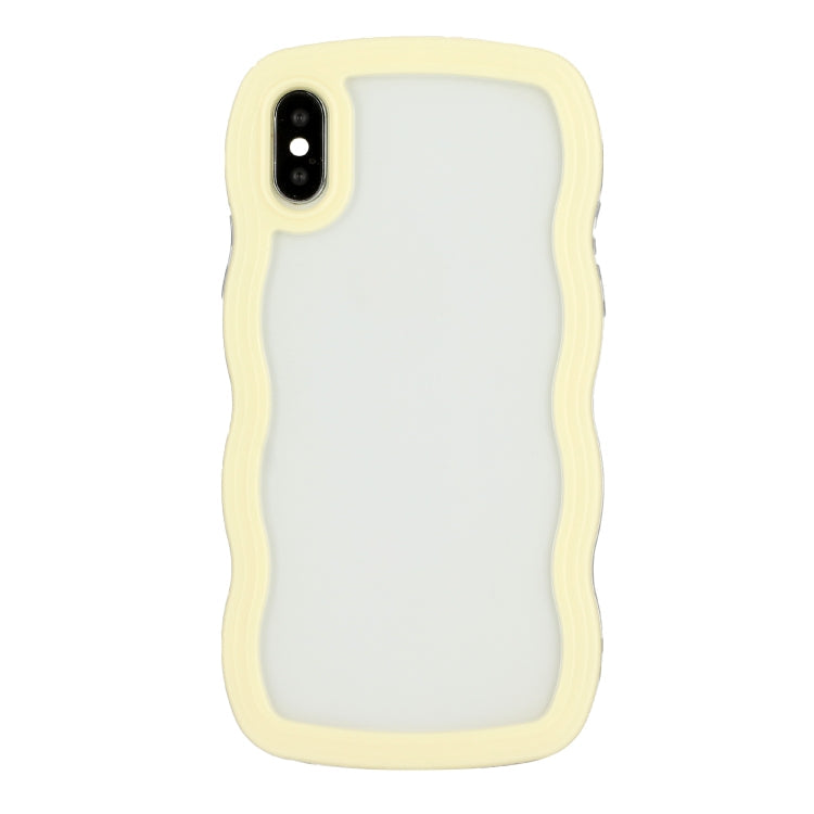 Candy Color Wave TPU Clear PC Phone Case, For iPhone 12 Pro Max, For iPhone 11, For iPhone 11 Pro Max, For iPhone X / XS