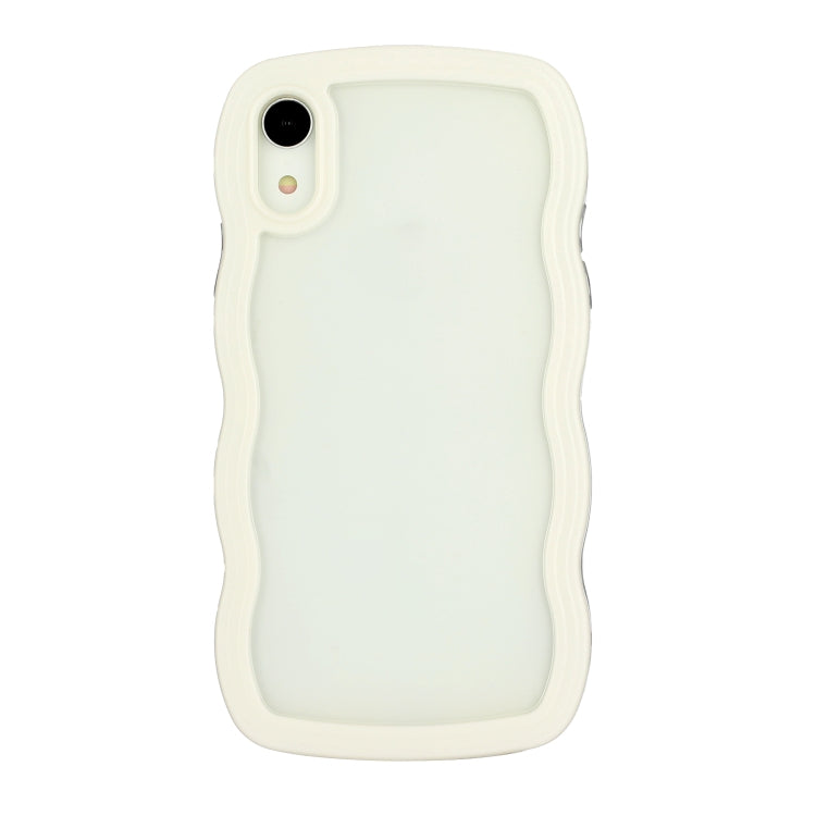 Candy Color Wave TPU Clear PC Phone Case, For iPhone XR, For iPhone XS Max, For iPhone SE 2022 / SE 2020 / 7 / 8, For iPhone 7 Plus / 8 Plus
