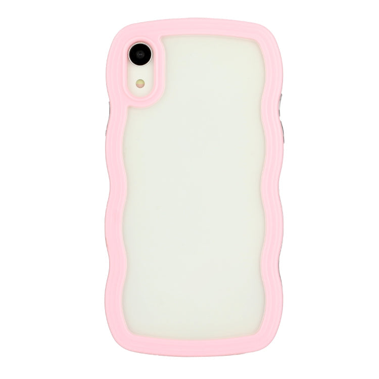 Candy Color Wave TPU Clear PC Phone Case, For iPhone XR, For iPhone XS Max, For iPhone SE 2022 / SE 2020 / 7 / 8, For iPhone 7 Plus / 8 Plus