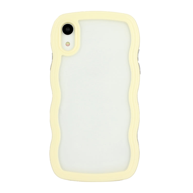 Candy Color Wave TPU Clear PC Phone Case, For iPhone XR, For iPhone XS Max, For iPhone SE 2022 / SE 2020 / 7 / 8, For iPhone 7 Plus / 8 Plus
