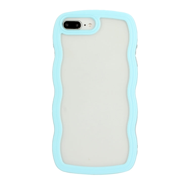 Candy Color Wave TPU Clear PC Phone Case, For iPhone XR, For iPhone XS Max, For iPhone SE 2022 / SE 2020 / 7 / 8, For iPhone 7 Plus / 8 Plus