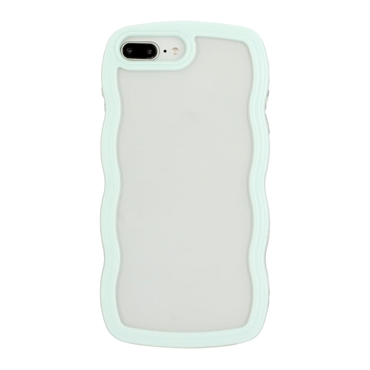Candy Color Wave TPU Clear PC Phone Case, For iPhone XR, For iPhone XS Max, For iPhone SE 2022 / SE 2020 / 7 / 8, For iPhone 7 Plus / 8 Plus