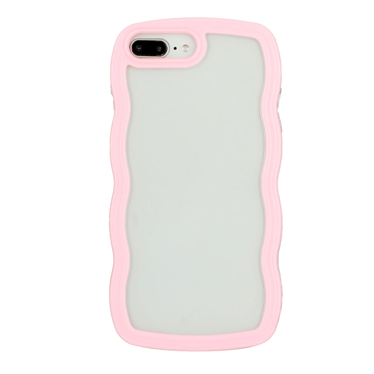 Candy Color Wave TPU Clear PC Phone Case, For iPhone XR, For iPhone XS Max, For iPhone SE 2022 / SE 2020 / 7 / 8, For iPhone 7 Plus / 8 Plus