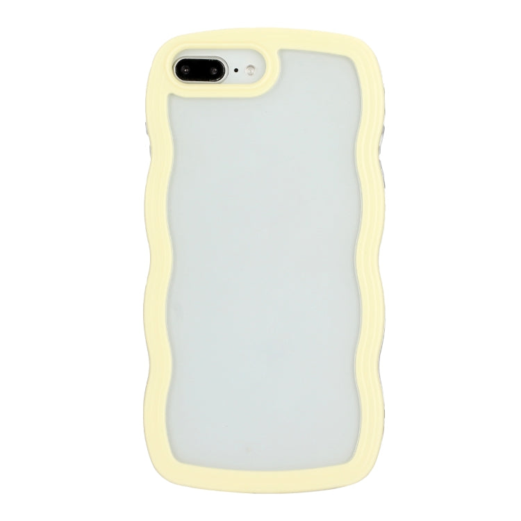 Candy Color Wave TPU Clear PC Phone Case, For iPhone XR, For iPhone XS Max, For iPhone SE 2022 / SE 2020 / 7 / 8, For iPhone 7 Plus / 8 Plus