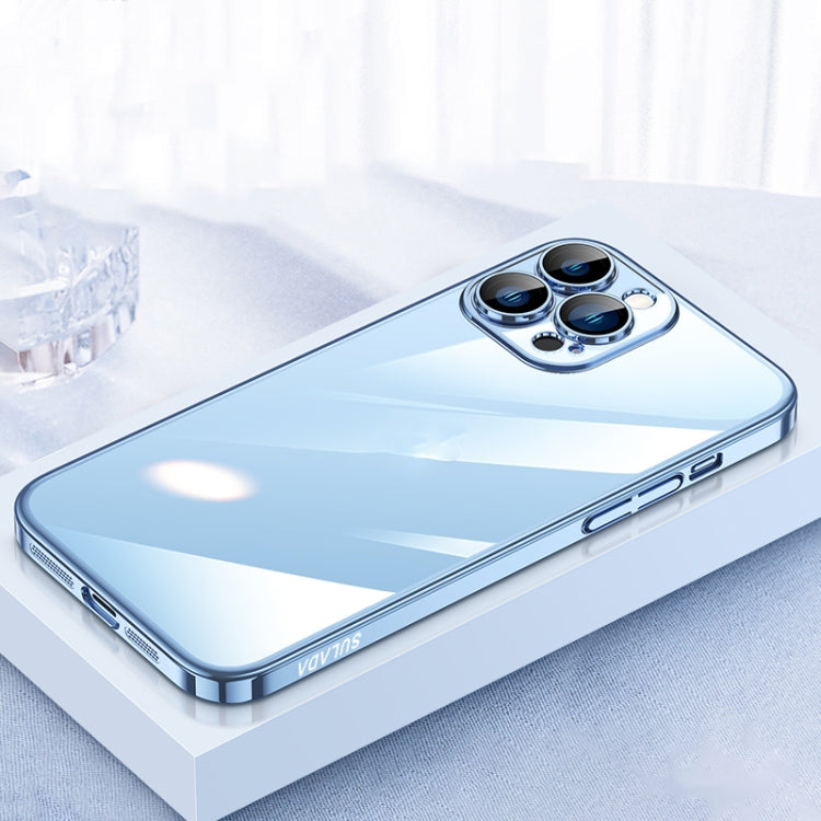 SULADA JINGJIA Series Lens Protector PC Phone Case, For iPhone 13, For iPhone 13 Pro, For iPhone 13 Pro Max, For iPhone 12