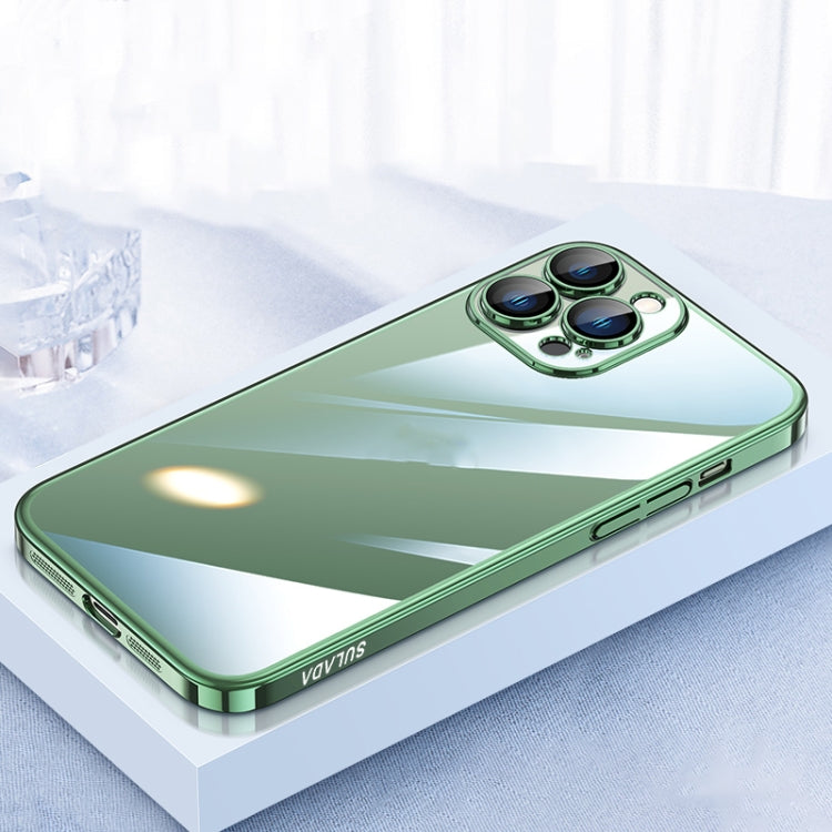 SULADA JINGJIA Series Lens Protector PC Phone Case, For iPhone 13, For iPhone 13 Pro, For iPhone 13 Pro Max, For iPhone 12
