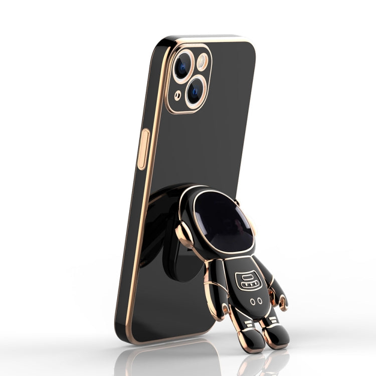 Plating Astronaut Holder Phone Case, For iPhone 13 Pro Max, For iPhone 13 Pro