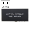 BT100 4K 60Hz 1080P 2 x 2 TV Wall Controller, US Plug, EU Plug, UK Plug, AU Plug