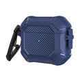 Carbon Brazing Dimension TPU+PC Headphone Protective Cover with Switch Lock & Carabiner, For AirPods 3