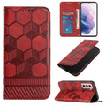 Football Texture Magnetic Leather Flip Phone Case, For Samsung Galaxy S21+ 5G, For Samsung Galaxy S21 Ultra 5G, For Samsung Galaxy S21 FE, For Samsung Galaxy S22 5G