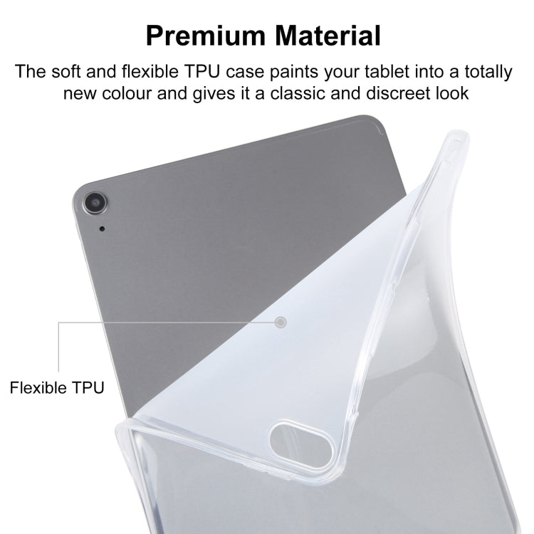 For OPPO Realme Pad 10.4 TPU Tablet Case (Frosted Clear)