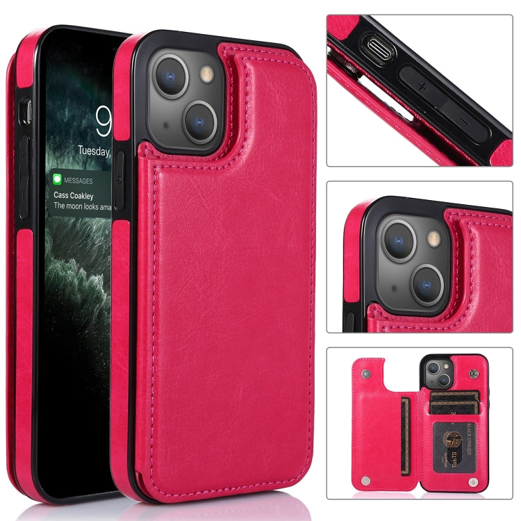 Double Buckle Phone Case, For iPhone 14 Plus