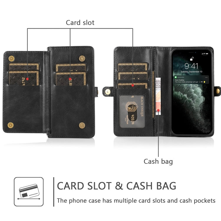 Strong Magnetic Detachable Leather Case, For iPhone 14 Pro Max, For iPhone 14 Pro, For iPhone 14, For iPhone 14 Plus