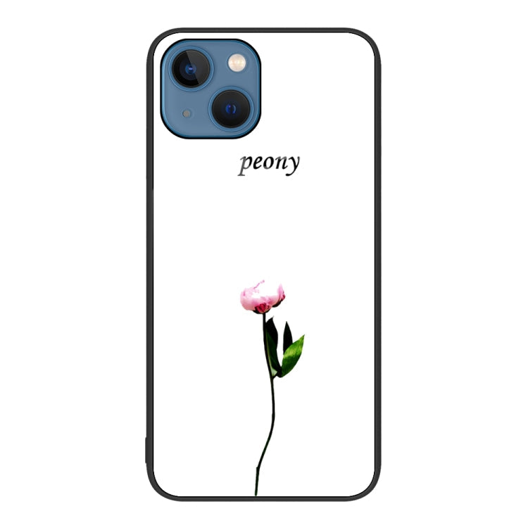 Colorful Painted Glass Phone Case, For iPhone 14