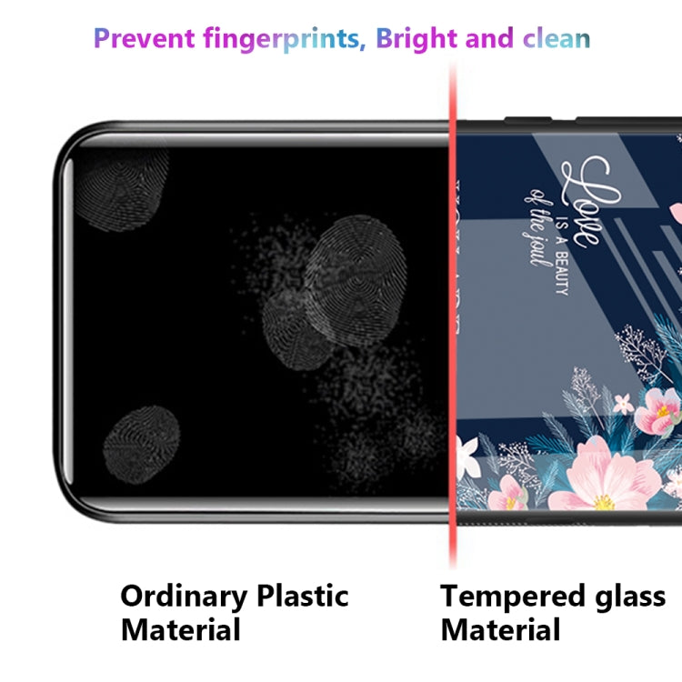 Colorful Painted Glass Phone Case, For iPhone 14