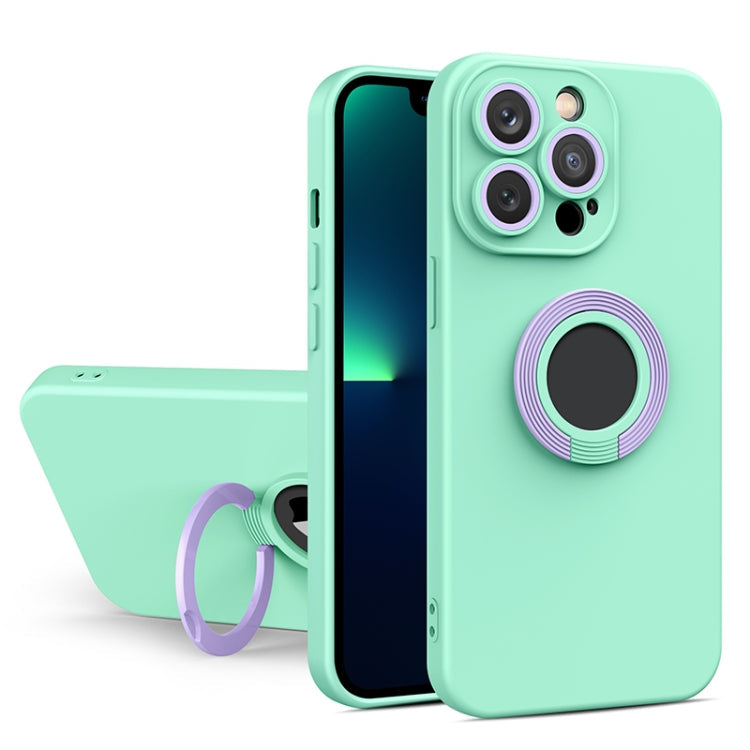 Contrast Color TPU Holder Phone Case, For iPhone 13, For iPhone 13 Pro, For iPhone 13 Pro Max