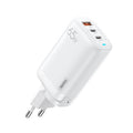 REMAX RP-U55 Territory Series 65W USB+Dual USB-C / Type-C Interface Fast Charger, EU Plug, UK Plug, CN Plug