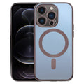 MagSafe Electroplating Straight TPU Phone Case, For iPhone 12 Pro, For iPhone 12 Pro Max