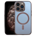 MagSafe Electroplating Straight TPU Phone Case, For iPhone 11 Pro Max