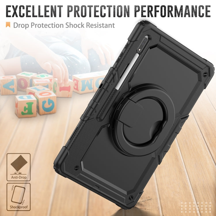 Bracelet Holder Silicone + PC Tablet Case, For Samsung Galaxy Tab S8 Ultra, For Samsung Galaxy Tab S8 / S7, For Samsung Galaxy Tab S8+ / S7+