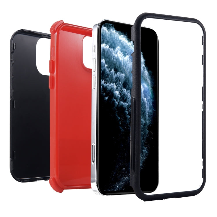 3 in 1 Four Corner Shockproof Phone Case, For iPhone 14 Pro Max, For iPhone 14 Pro