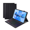 AHW12-BS Detachable Backlight Bluetooth Keyboard Tablet Leather Case, AHW12-BS